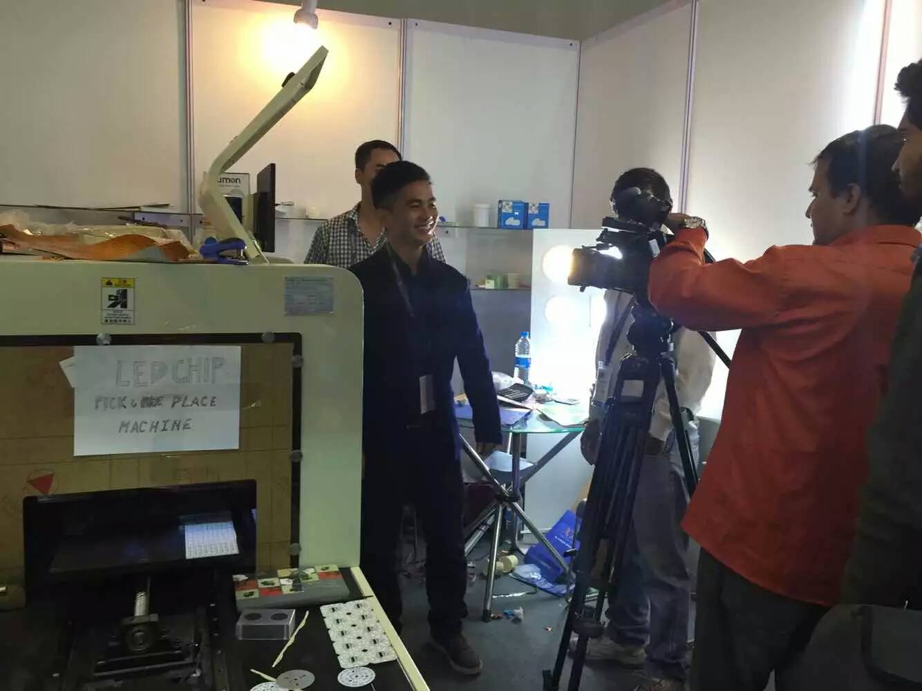 鑫久盛接受印度媒體采訪【圖】